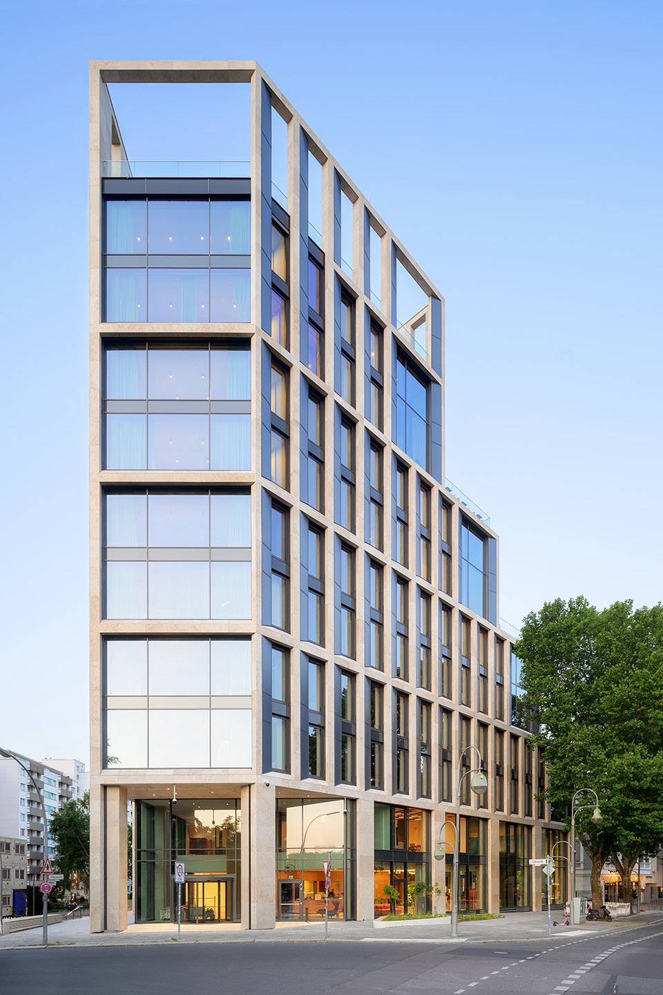 b one office building by cfmoller architects