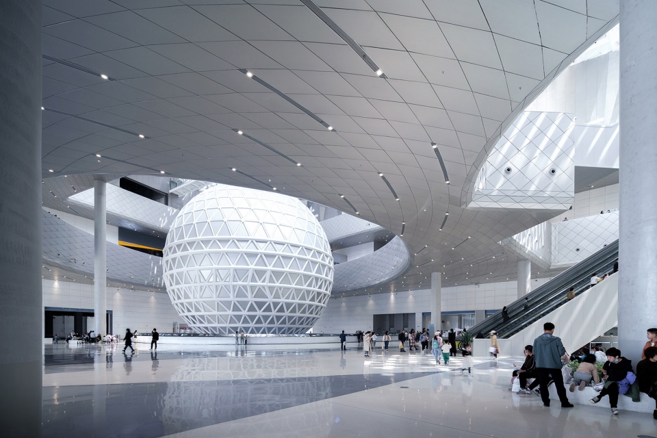 new science and technology museum of henan province by tjad