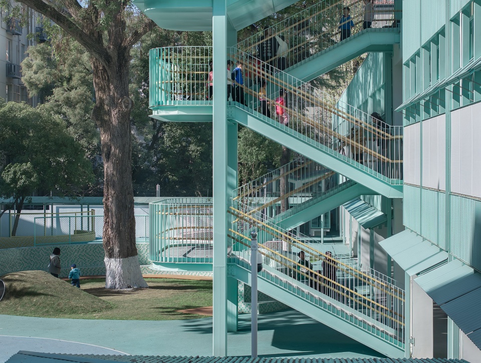 renovation of nju kindergarten by atelier jian jia