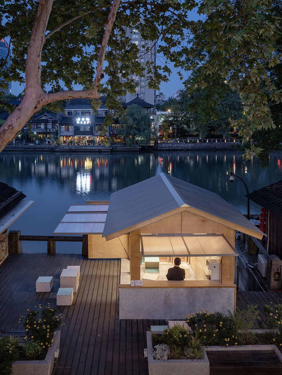 canal pavilion post by zaozuo architecture studio