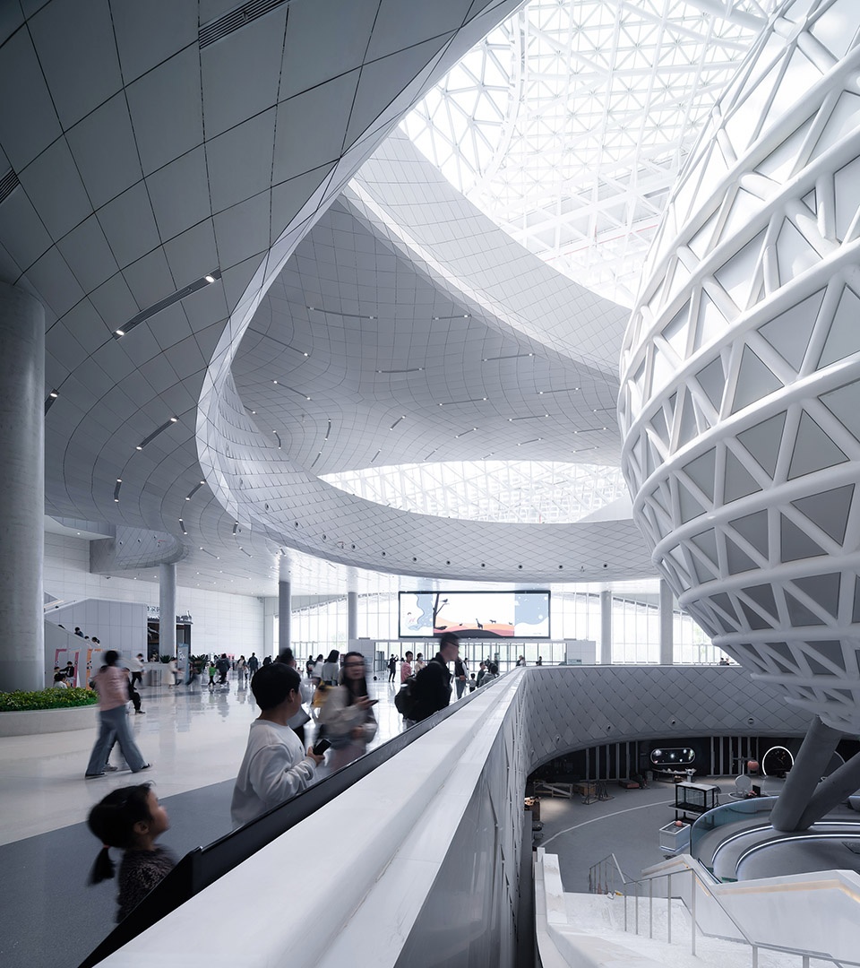new science and technology museum of henan province by tjad