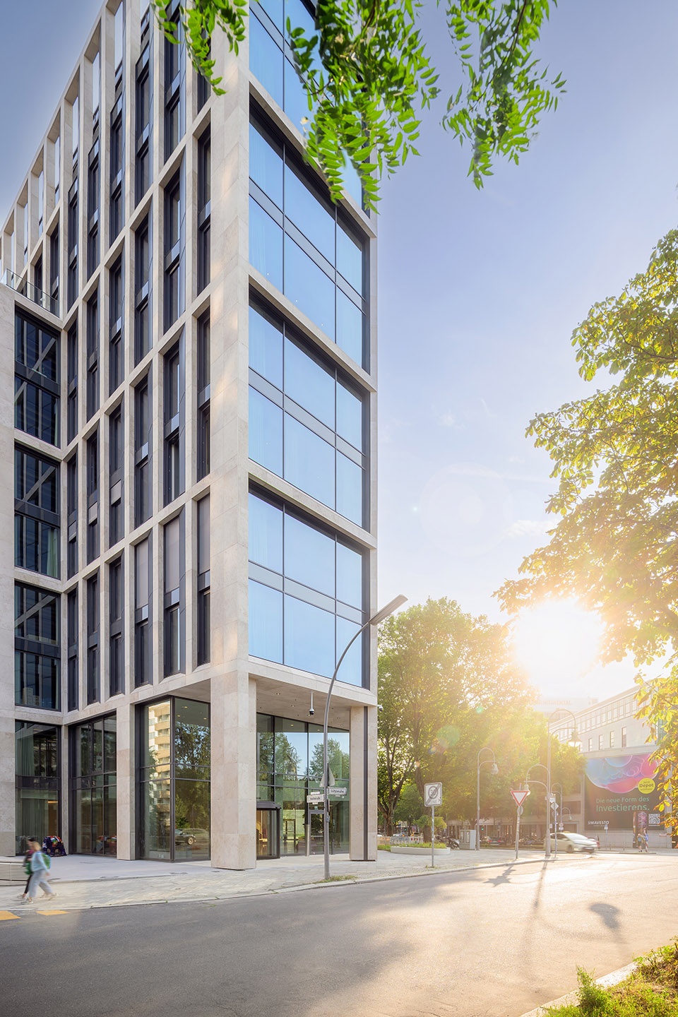 b one office building by cfmoller architects