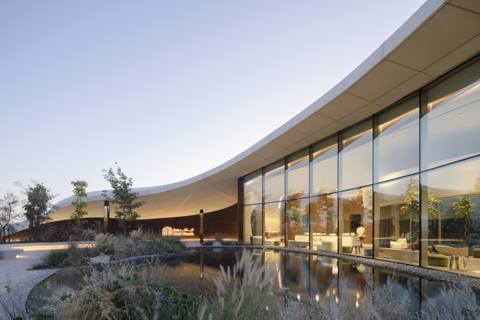 ghaf woods experience centre by aoe