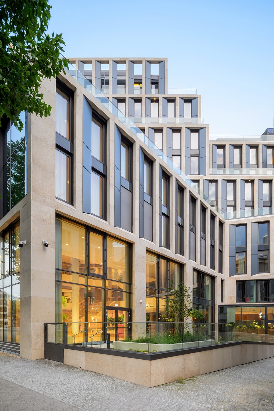 b one office building by cfmoller architects