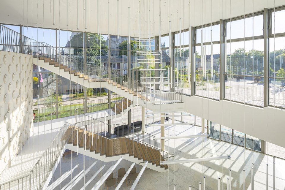 the regional theatre of the beauvaisis by the atelier ajc
