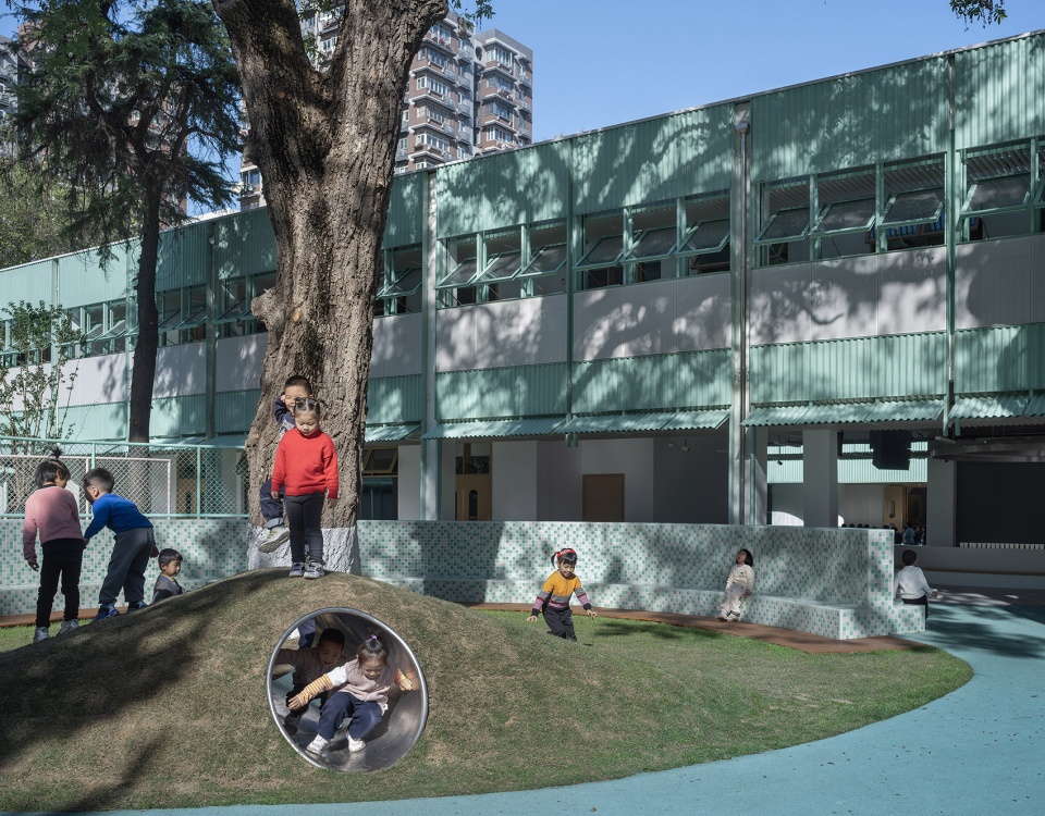 renovation of nju kindergarten by atelier jian jia