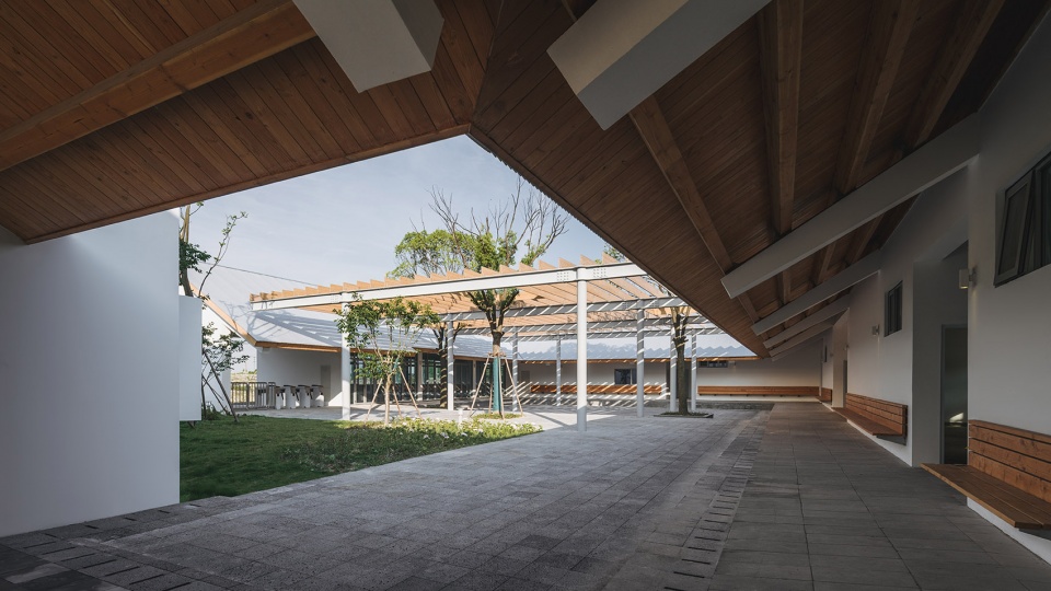 northwest visitor centre jiabei country park by atelier z