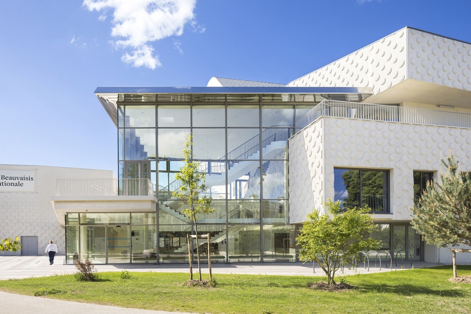 the regional theatre of the beauvaisis by the atelier ajc