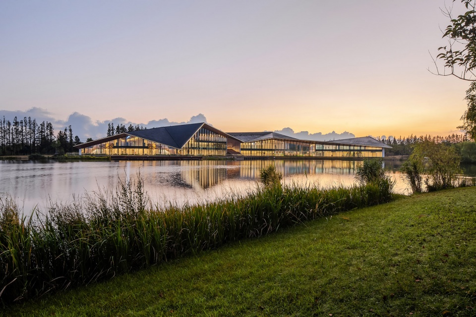 changxing island country park visitor center china by shuishi
