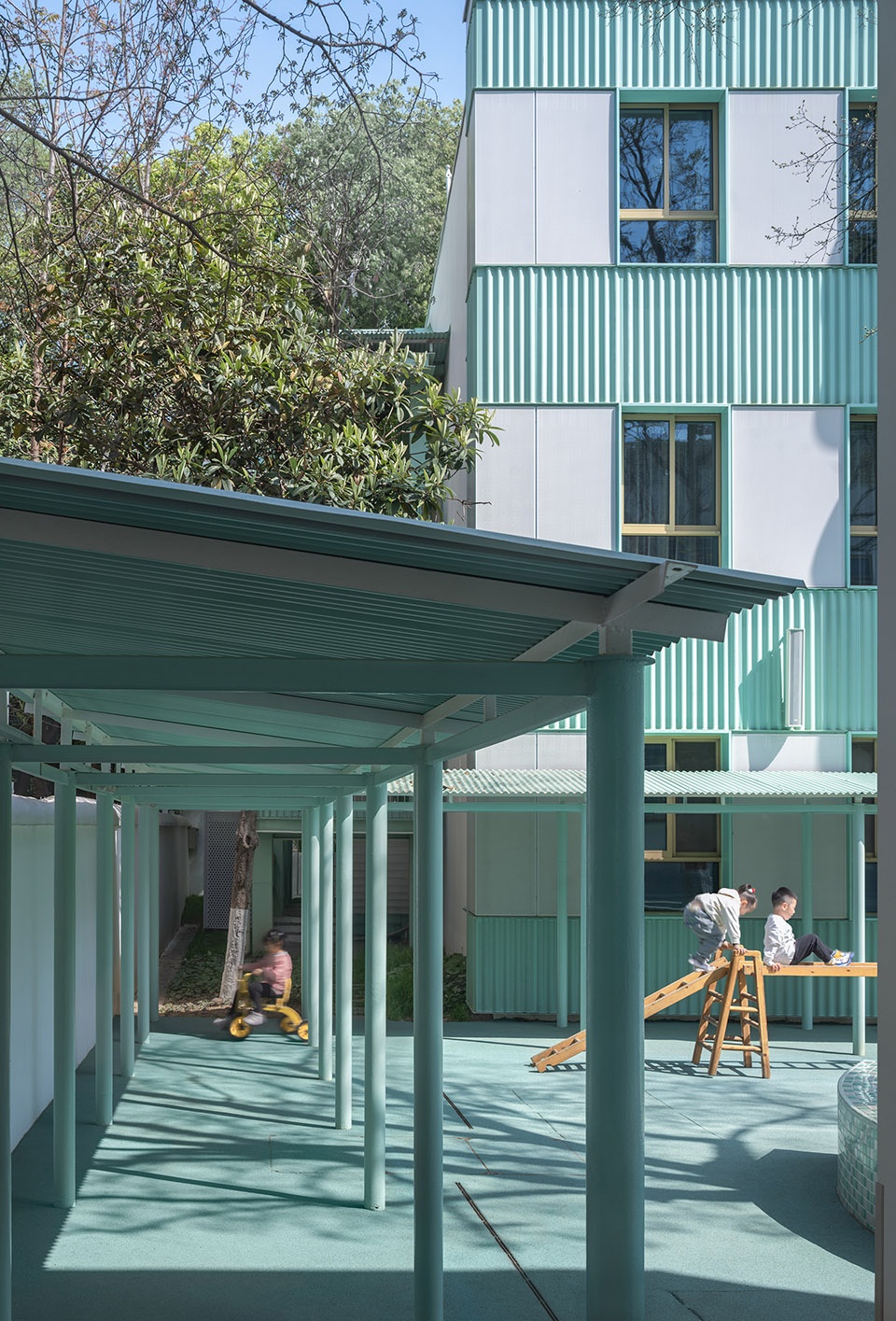 renovation of nju kindergarten by atelier jian jia