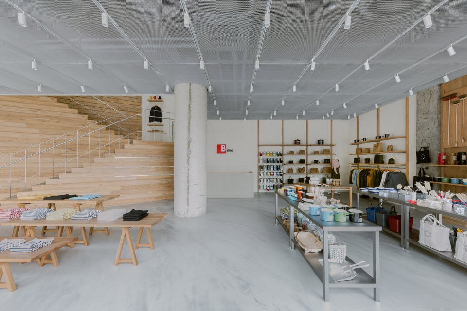bshop hannam flagship store by kooo architects