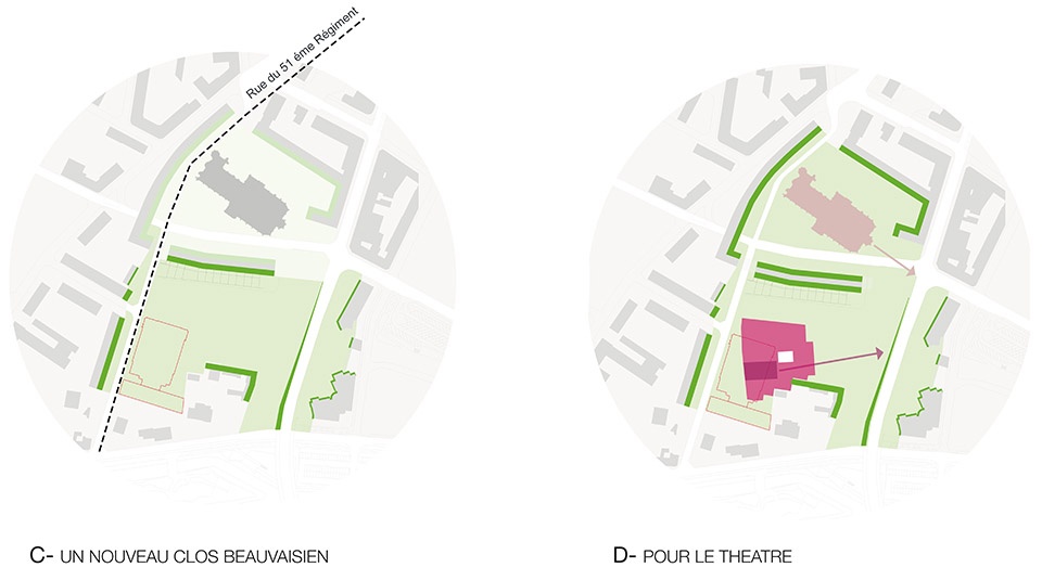 the regional theatre of the beauvaisis by the atelier ajc