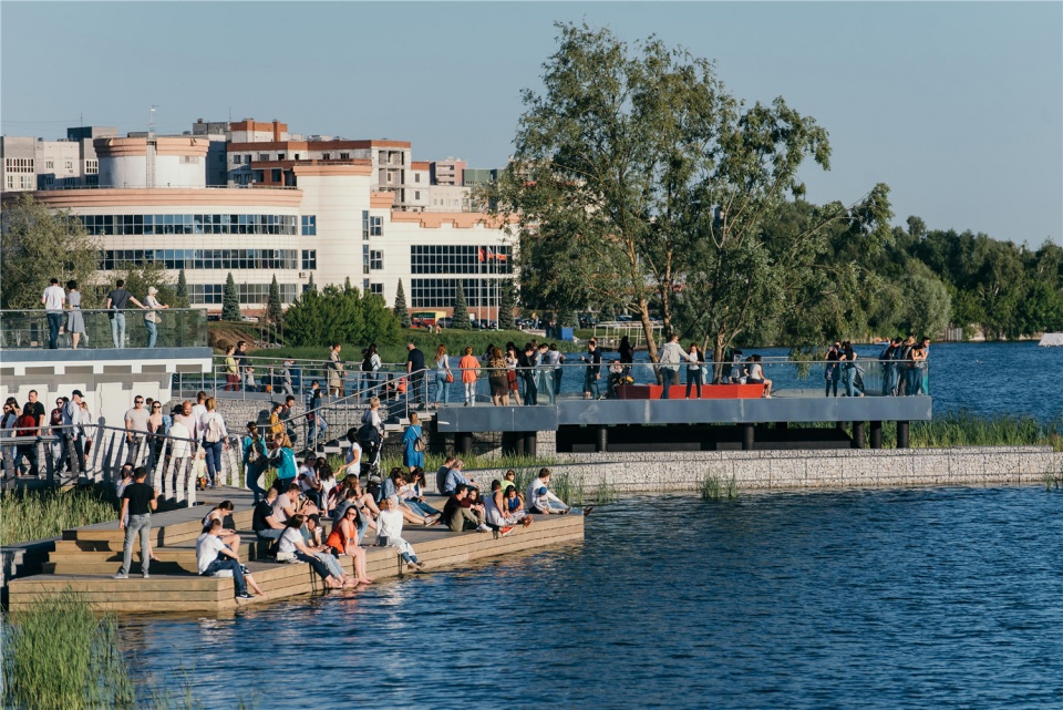 Development of the Kaban Lakes System’s Embankments Master Plan and Landscape Design by TURENSCAPE