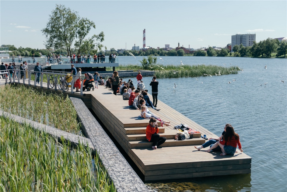 Development of the Kaban Lakes System’s Embankments Master Plan and Landscape Design by TURENSCAPE