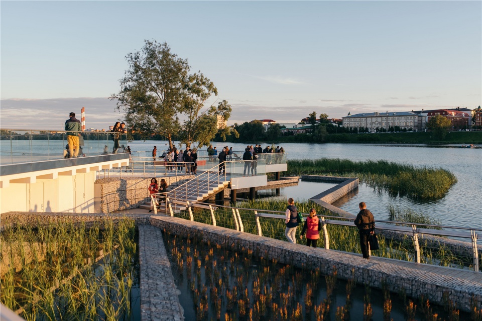Development of the Kaban Lakes System’s Embankments Master Plan and Landscape Design by TURENSCAPE