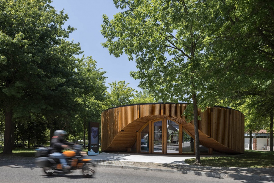 alto tamega tourism info point portugal by and re architecture