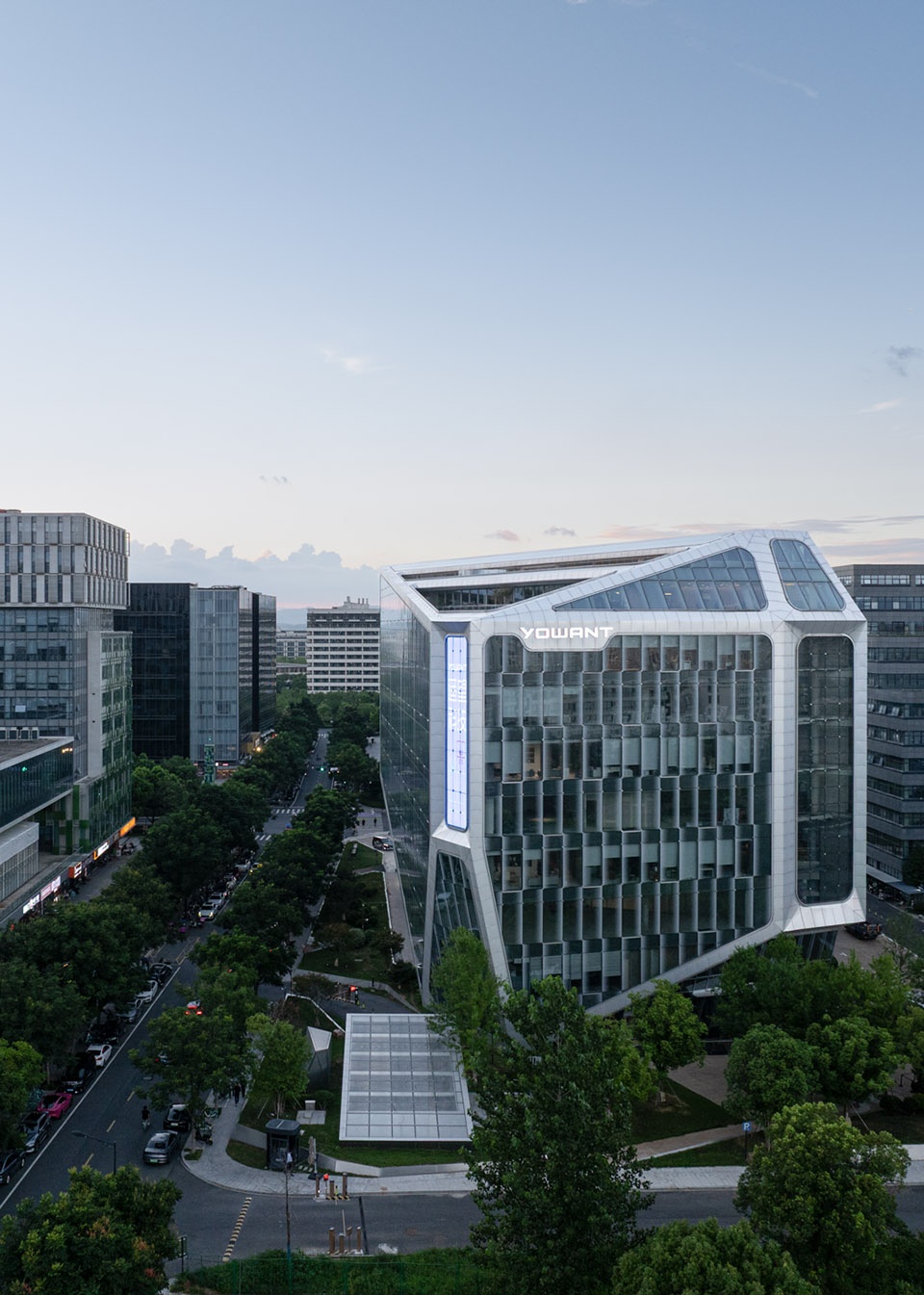 yowant headquarters building by gad