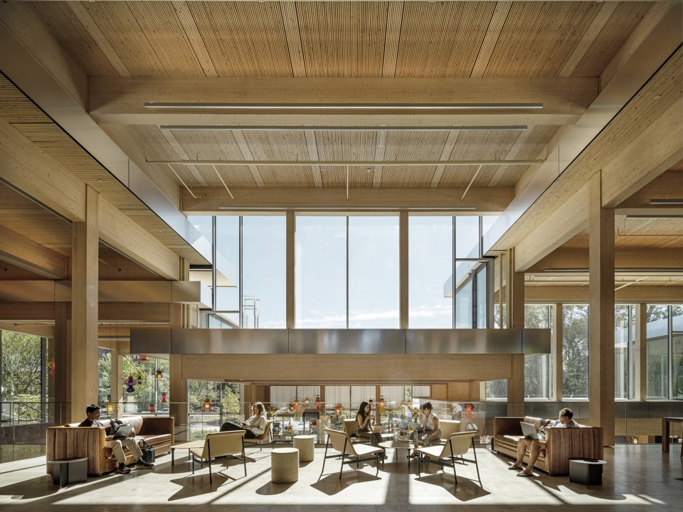 bloomberg student center at johns hopkins university by big