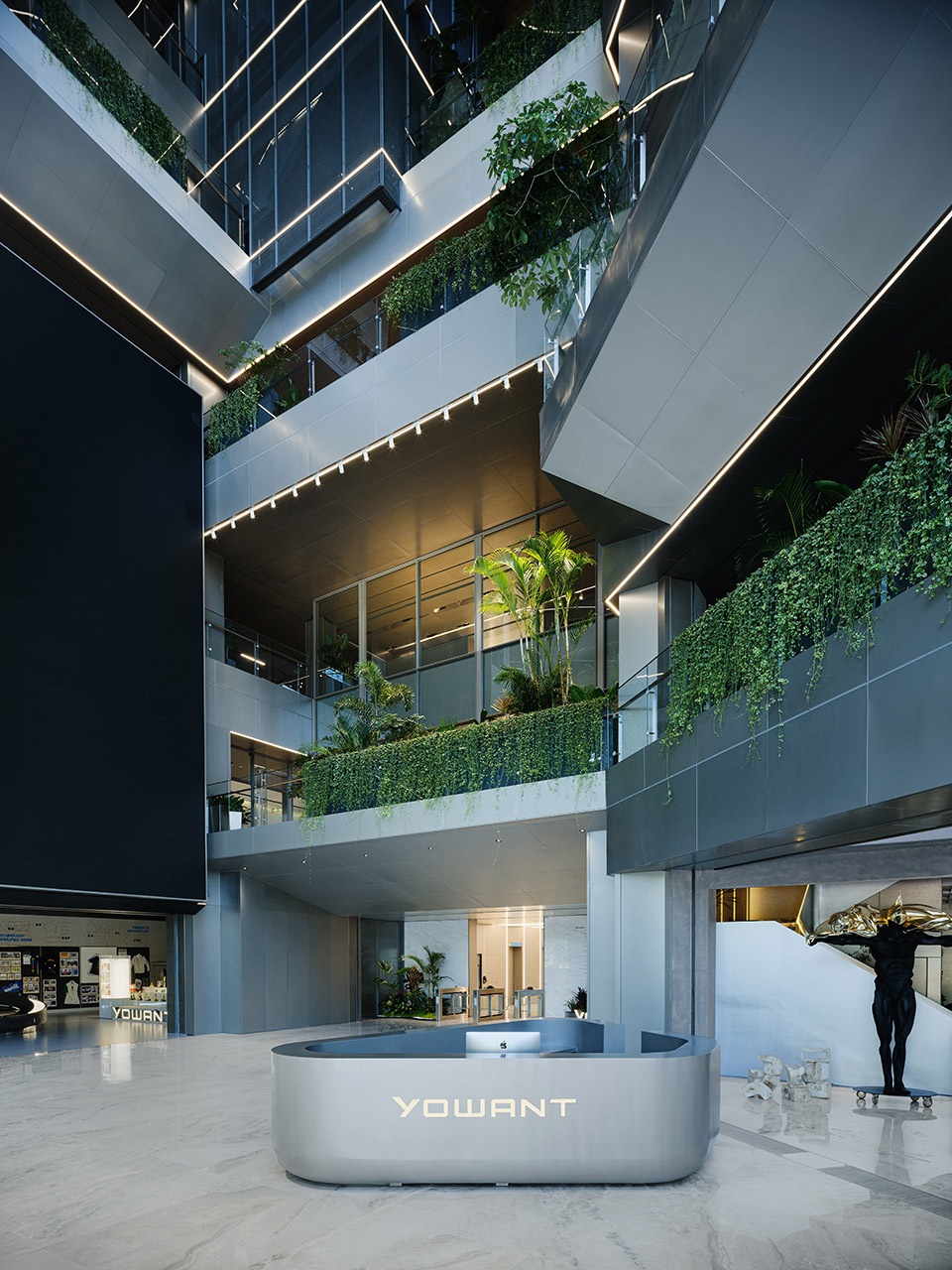 Interior Design of Yowant Headquarters Building by SA Architects