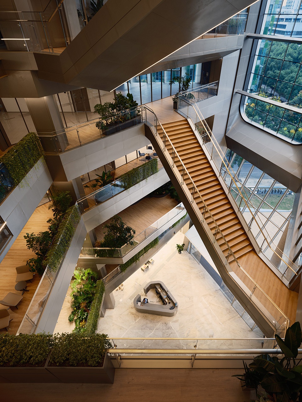 Interior Design of Yowant Headquarters Building by SA Architects
