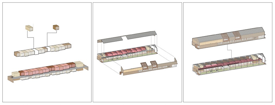 tcdd temporary offices art galleries by erhan vural architecture urban design office