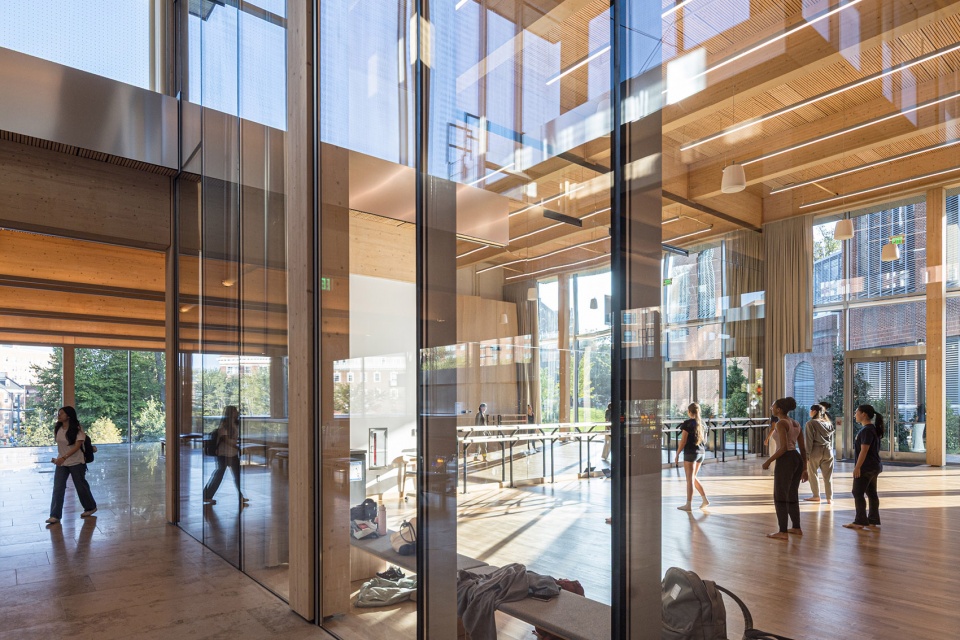 bloomberg student center at johns hopkins university by big