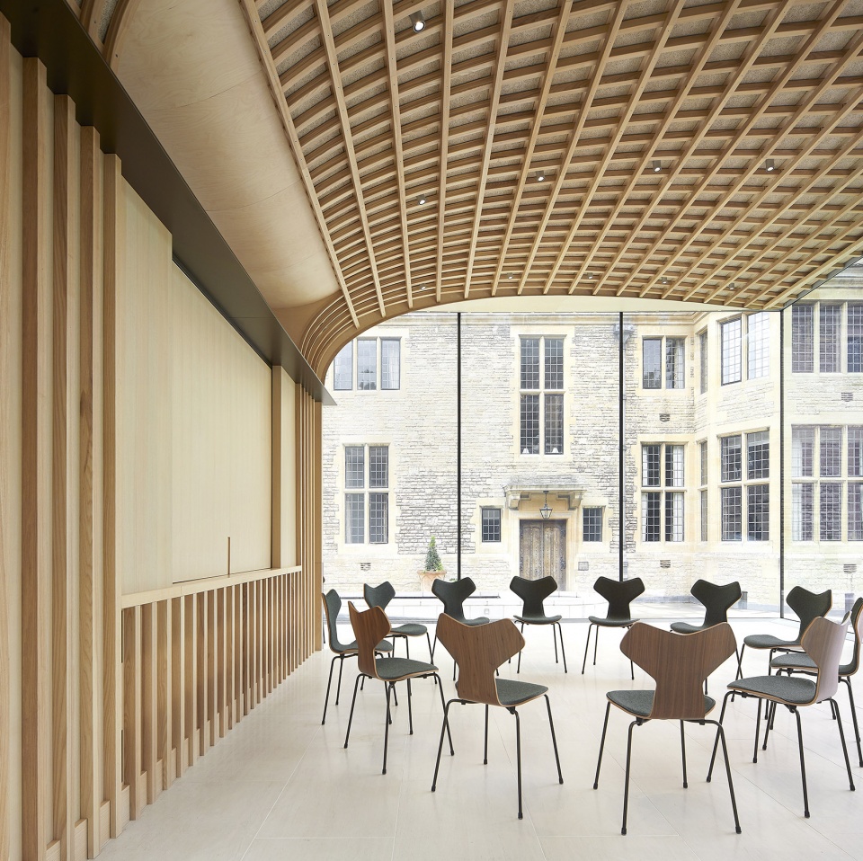 rhodes house oxford by stanton williams