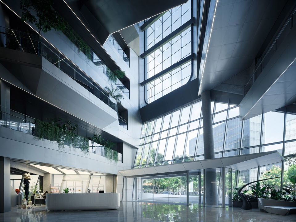 Interior Design of Yowant Headquarters Building by SA Architects