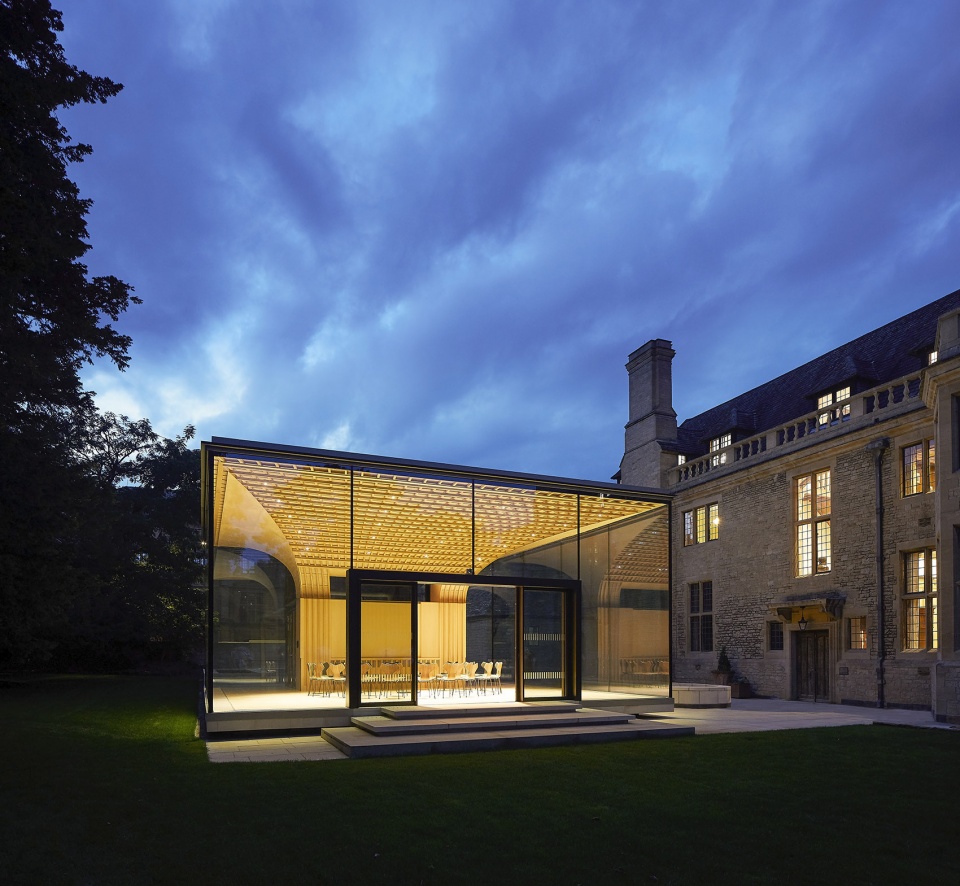 rhodes house oxford by stanton williams