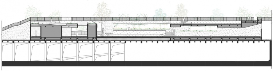 Core Node Design South of Baiwang Village on the Huaxi Lilhu Greenway
