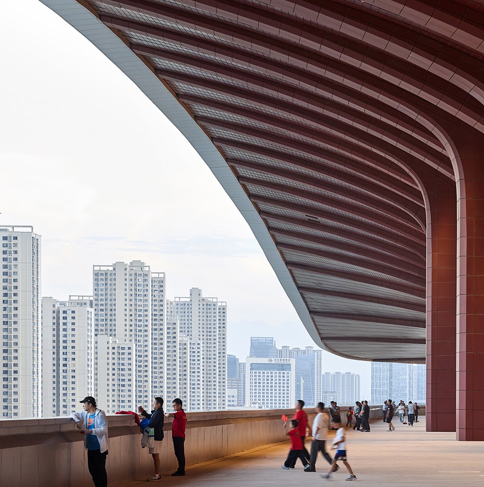the new xian international football centre by zaha hadid architects