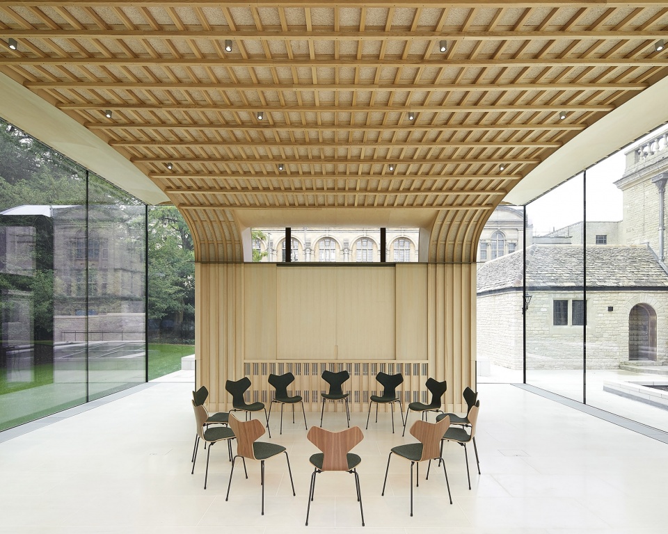 rhodes house oxford by stanton williams