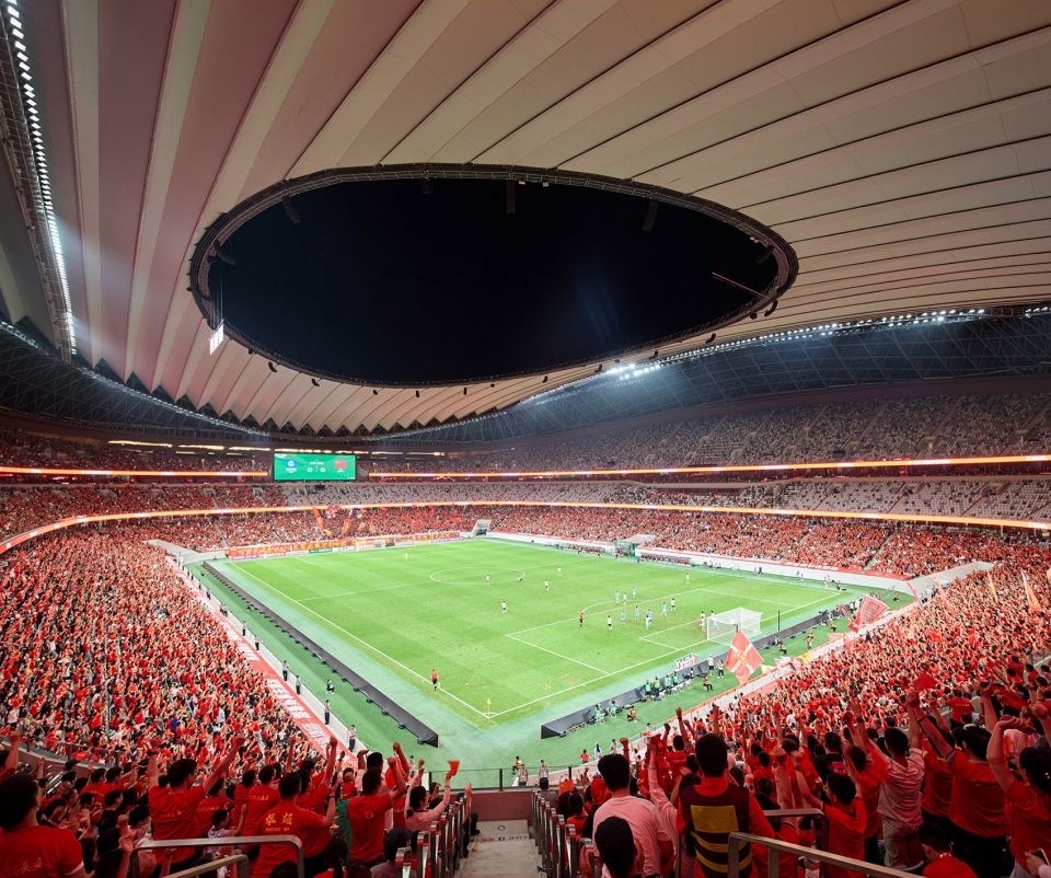 the new xian international football centre by zaha hadid architects