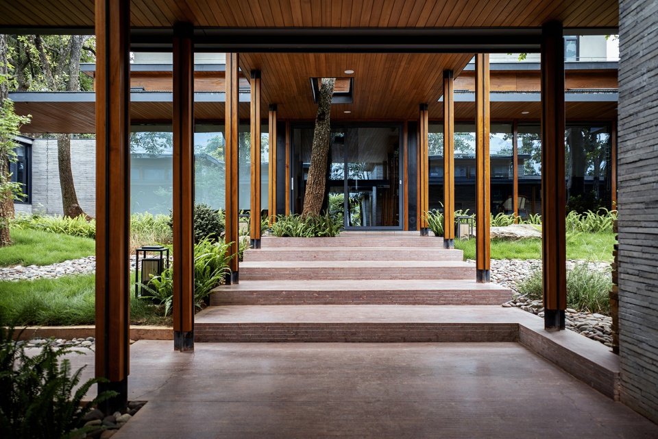 chu orange manor living center by suzao architecture