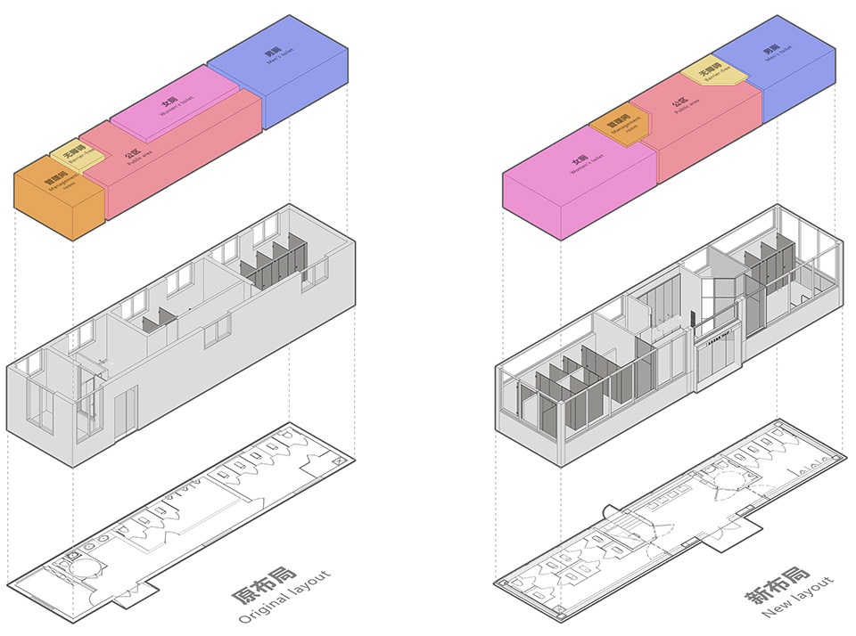 dajixiang municipal public toilet renovation by daga architecture
