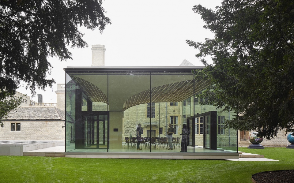 rhodes house oxford by stanton williams