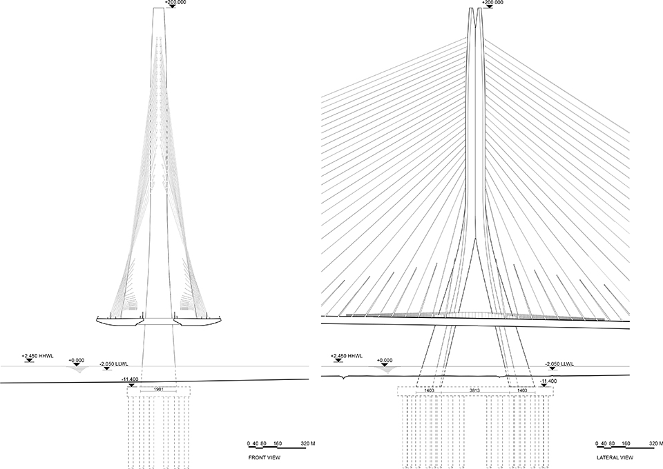 Danjiang Bridge by Zaha Hadid Architects - 谷德设计网