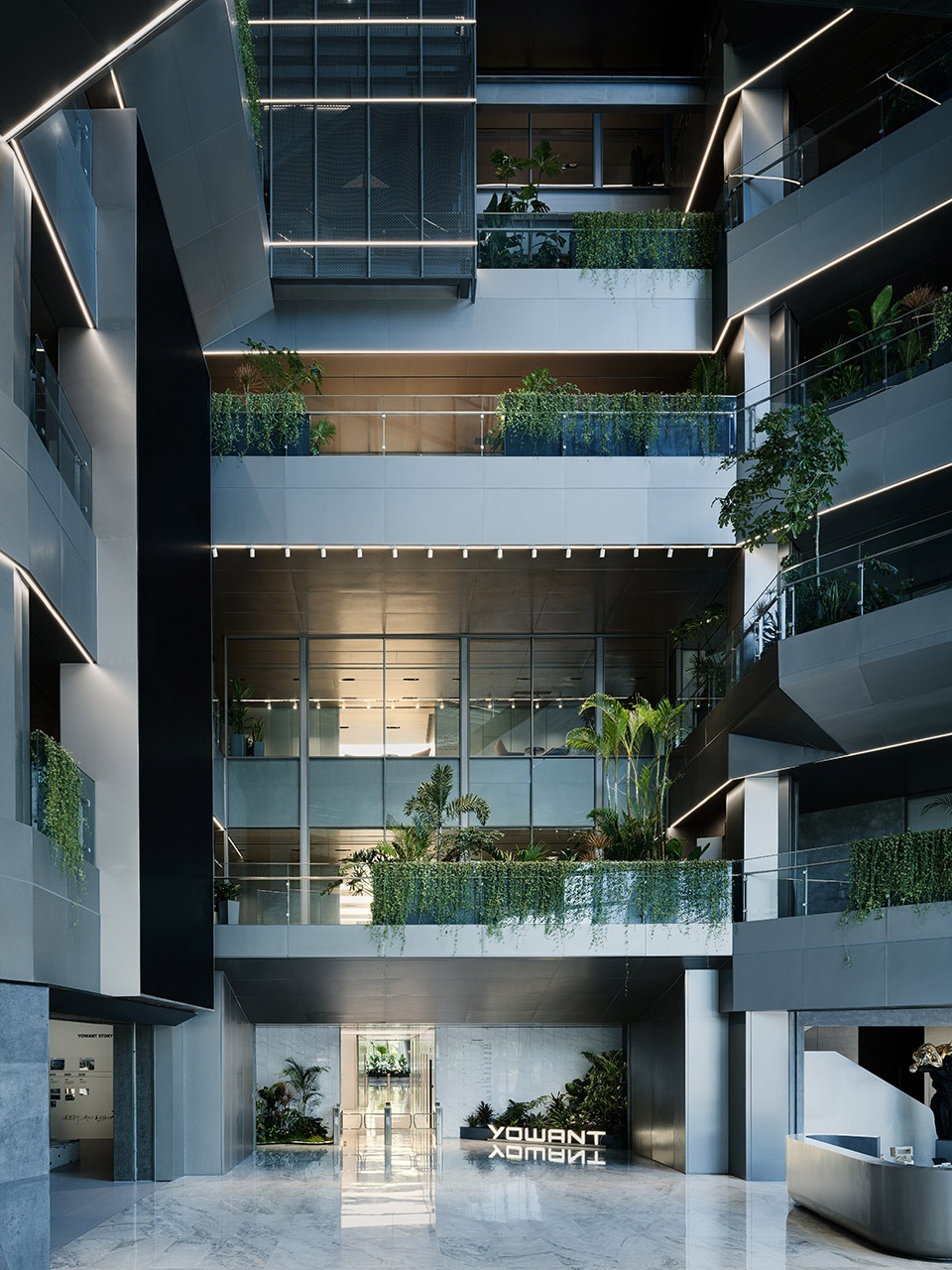 Interior Design of Yowant Headquarters Building by SA Architects