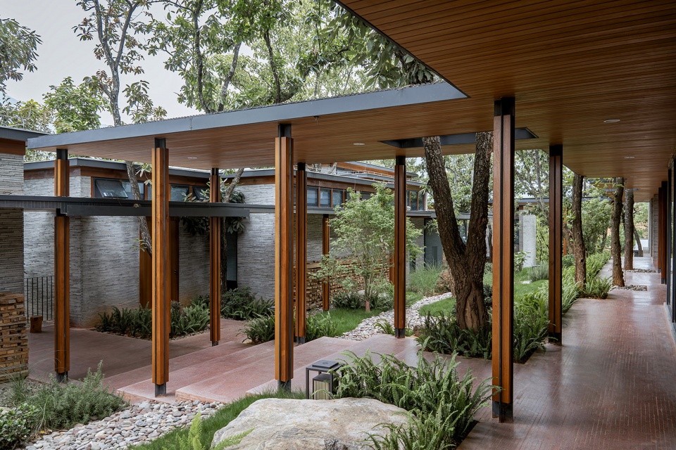 chu orange manor living center by suzao architecture