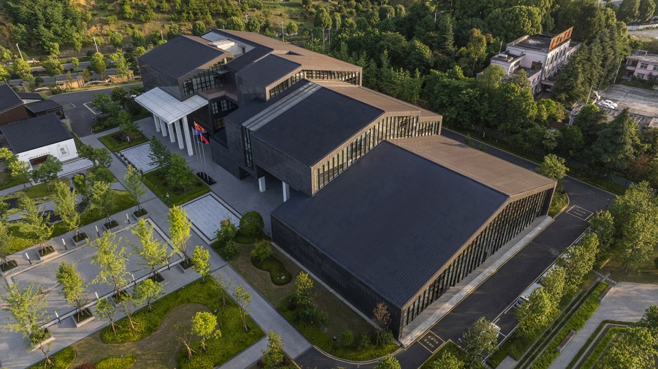planning and architetural design of jinsha winery campus by hypersity architects