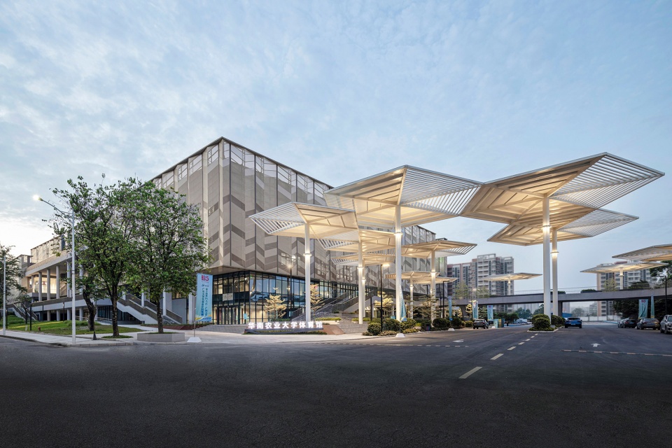 south china agricultural university gym by scut