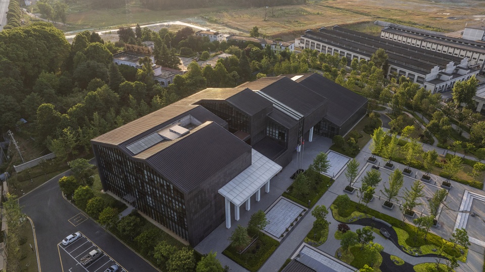 planning and architetural design of jinsha winery campus by hypersity architects