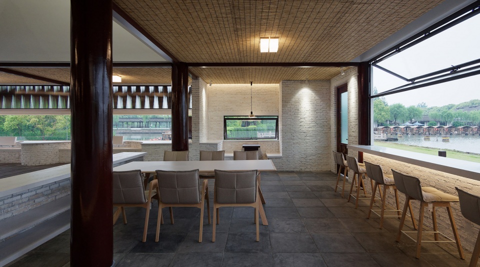 twin lotus teahouse by yiqiu studio luoluo architects
