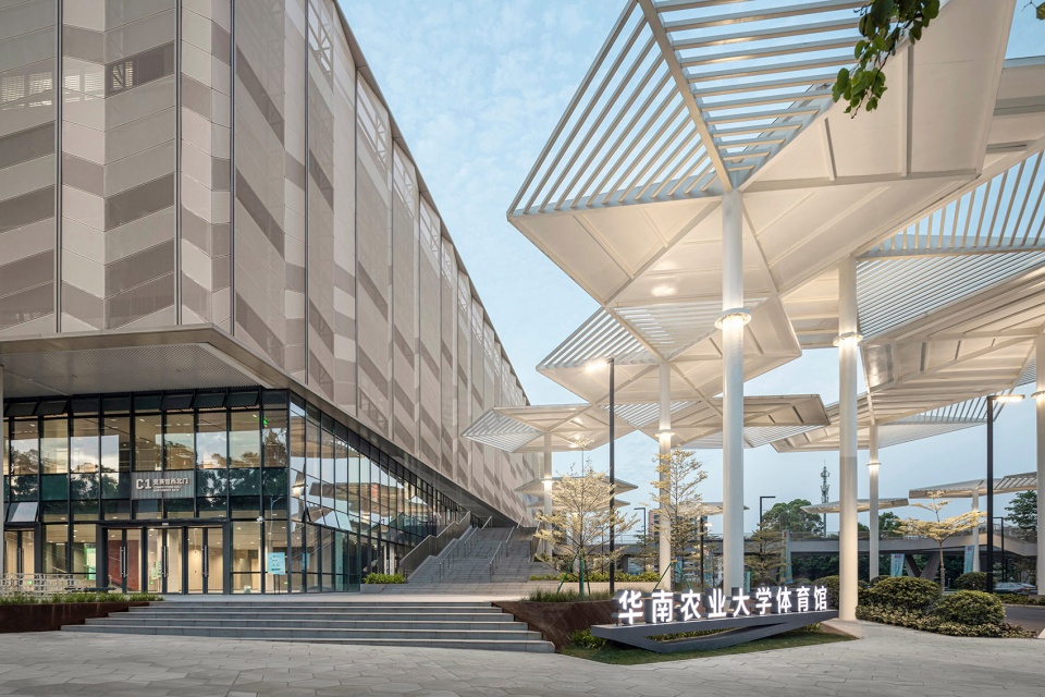south china agricultural university gym by scut