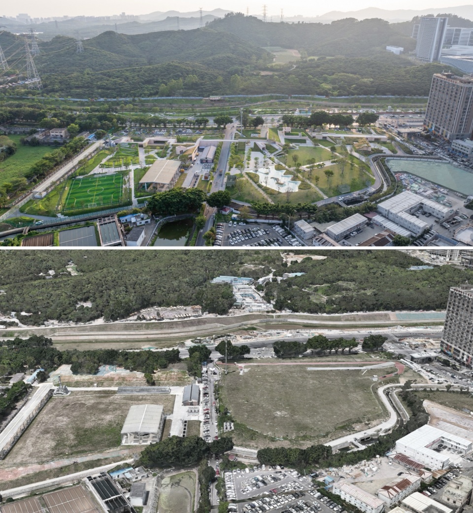 Core Node Design South of Baiwang Village on the Huaxi Lilhu Greenway