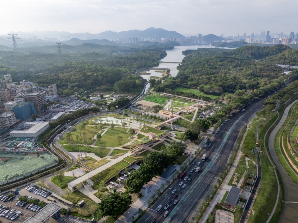 Core Node Design South of Baiwang Village on the Huaxi Lilhu Greenway