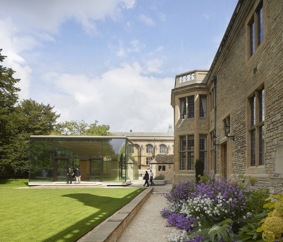 rhodes house oxford by stanton williams