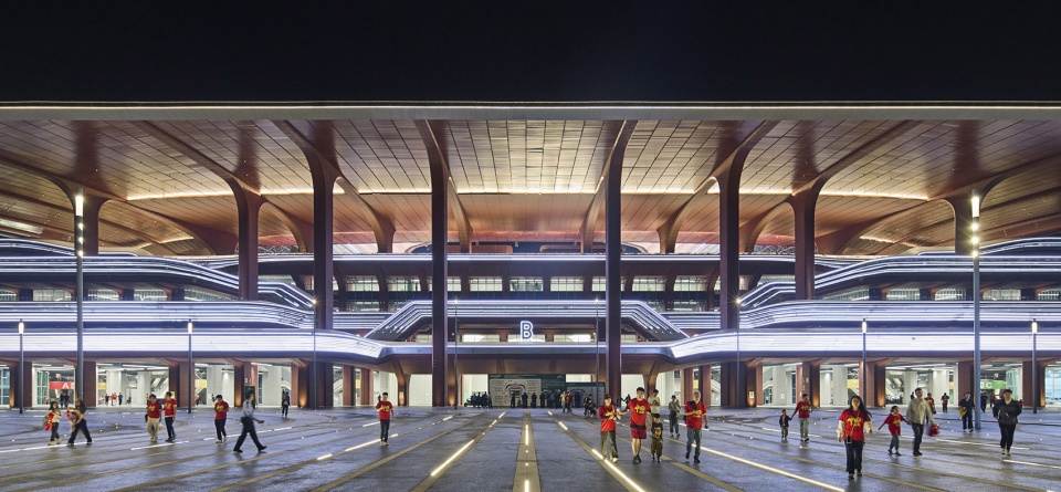 the new xian international football centre by zaha hadid architects