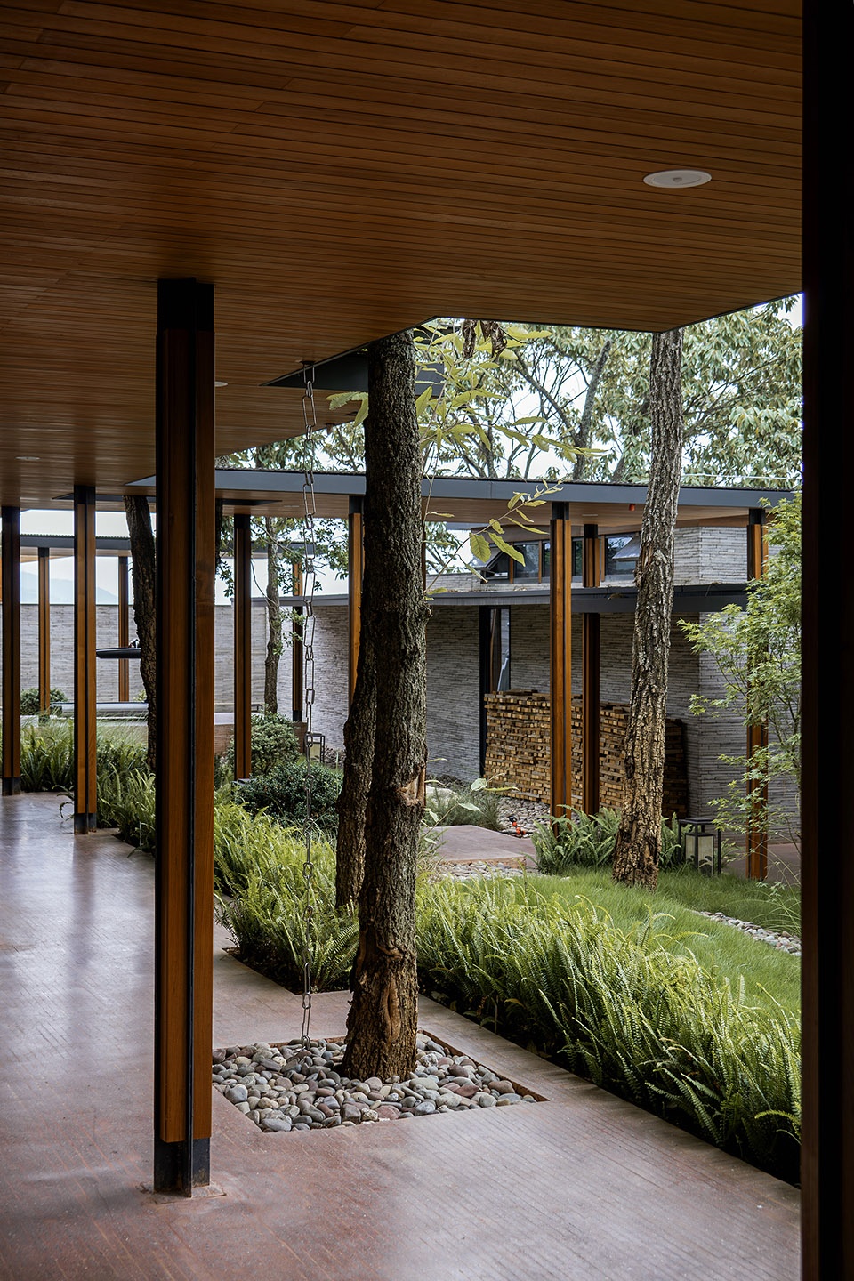 chu orange manor living center by suzao architecture
