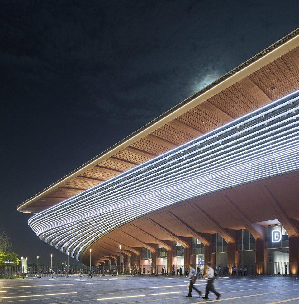 the new xian international football centre by zaha hadid architects